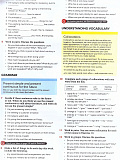 Outcomes: Pre-Intermediate